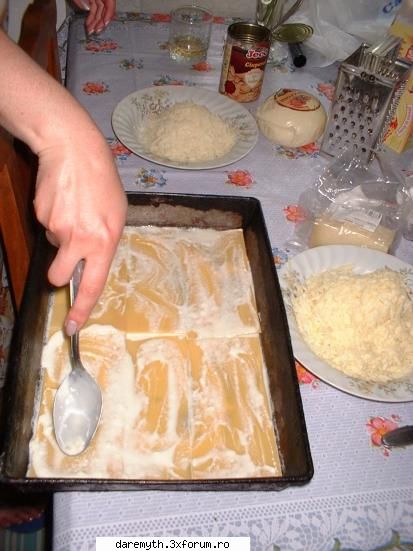 hehe, mersi :)

uitati lasagna 

-1 pachet g carne tocata
-o ceapa marisoara taiata marunt
-un catel