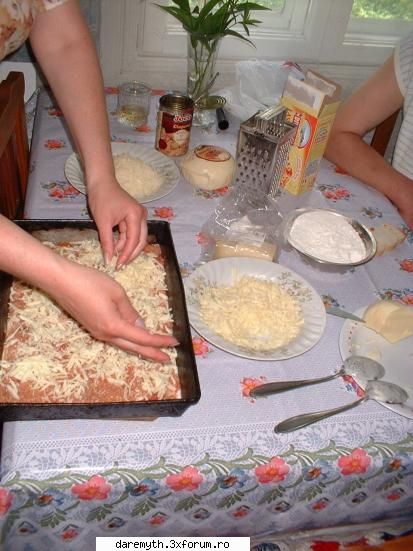 sosul are rolul de a inmuia foile, care nu se prefierb. eu am pus mereu si sub, si deasupra lor, la